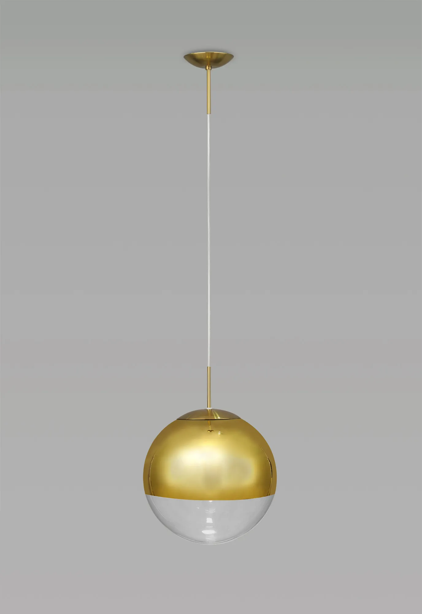 Miranda 25cm Glass Pendant 1 Light Antique Gold D0655  Deco Miranda
